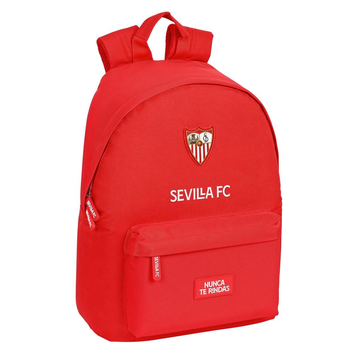 Laptop rygsæk Sevilla Fútbol Club Rød 31 x 41 x 16 cm