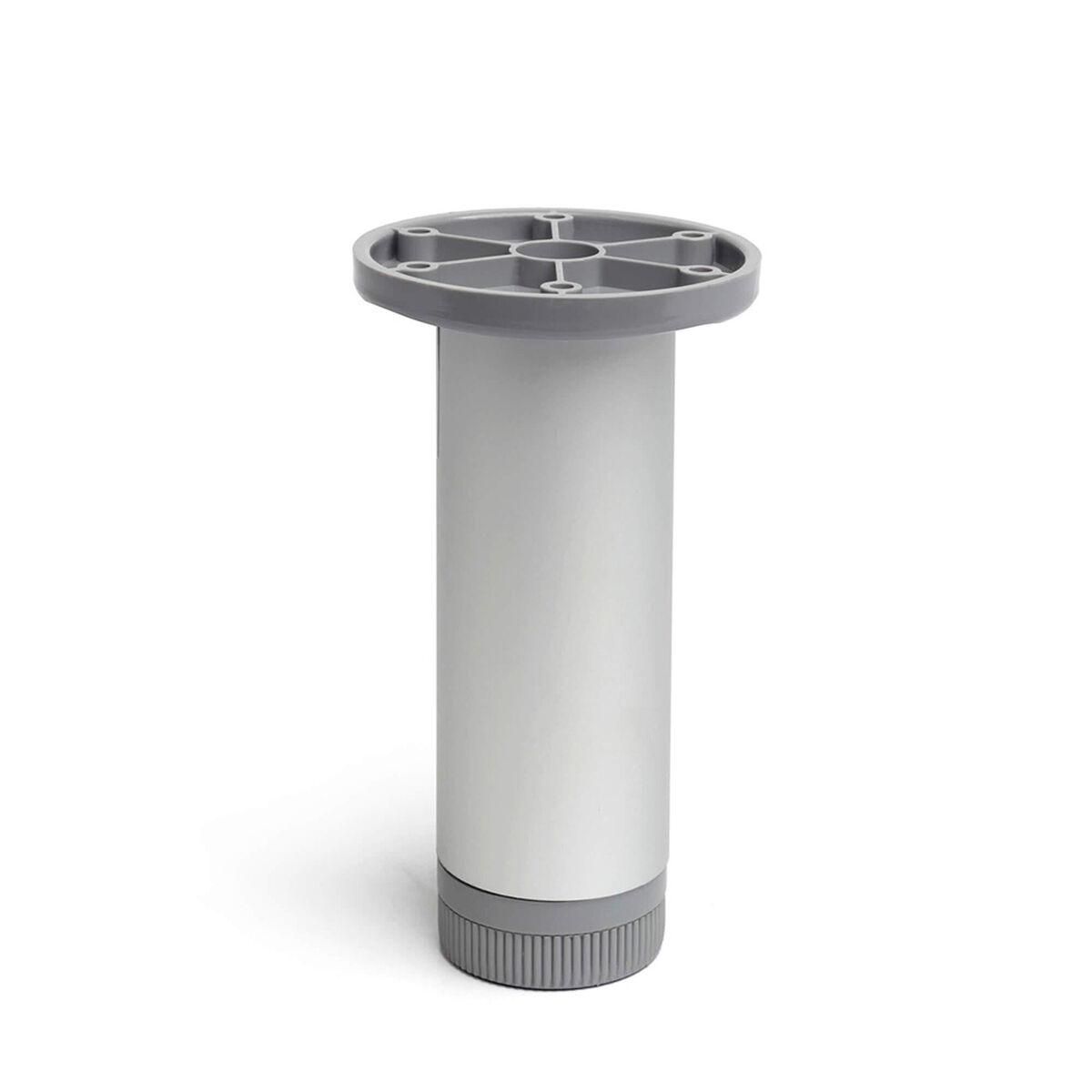 Fod Rei 405 Mat Cylindriske Sølvfarvet Aluminium Moderne (Ø 3,9 x 15 cm)