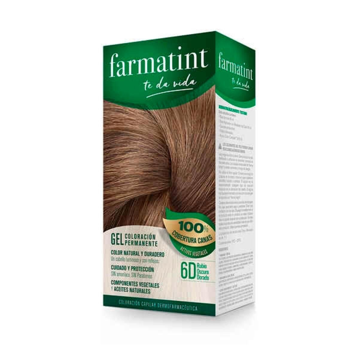 Permanent Farve Farmatint 6d-Mørk Blond