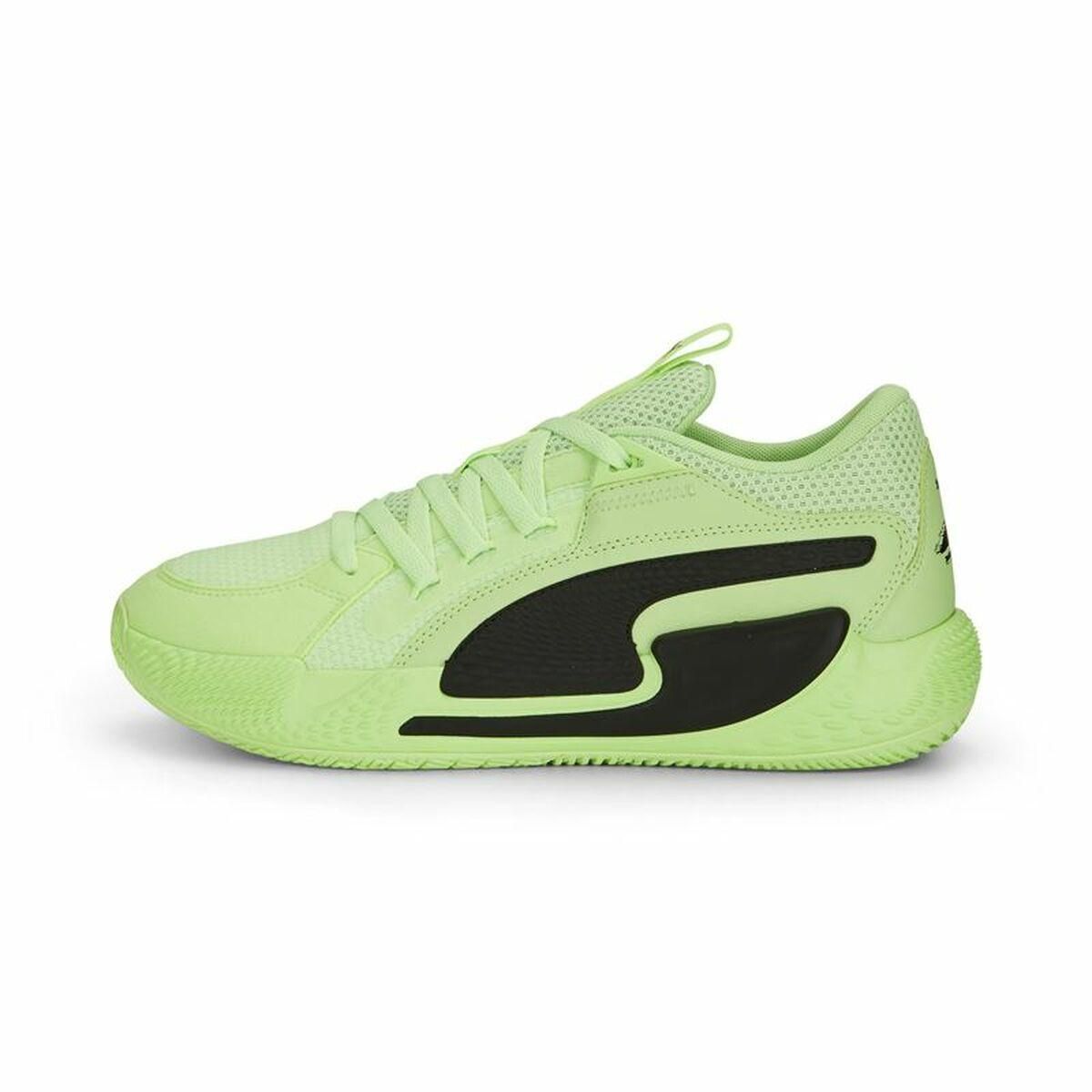 Basketballsko til voksne Puma Court Rider Chaos Lime 42