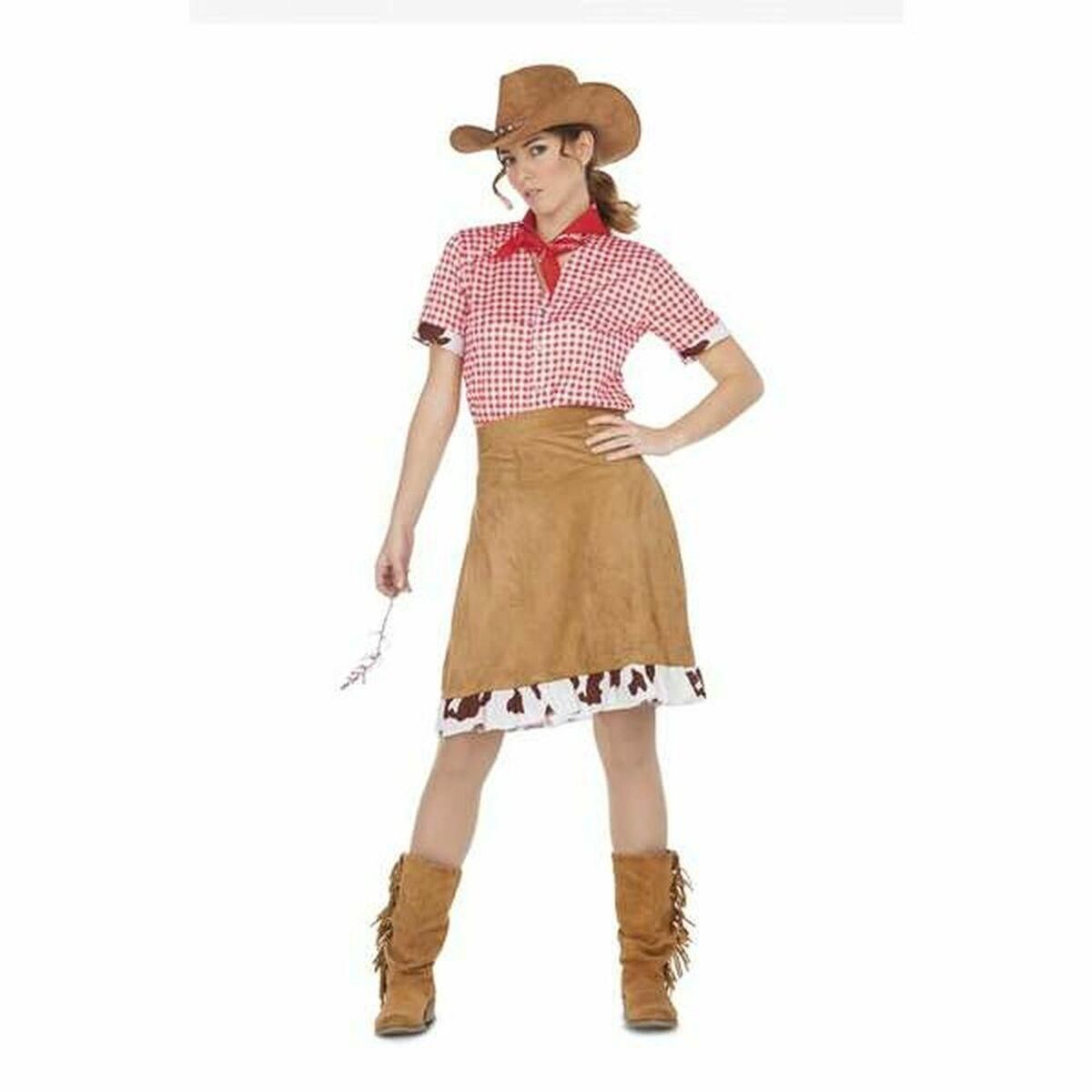 Kostume til børn Cowboy kvinde M/L