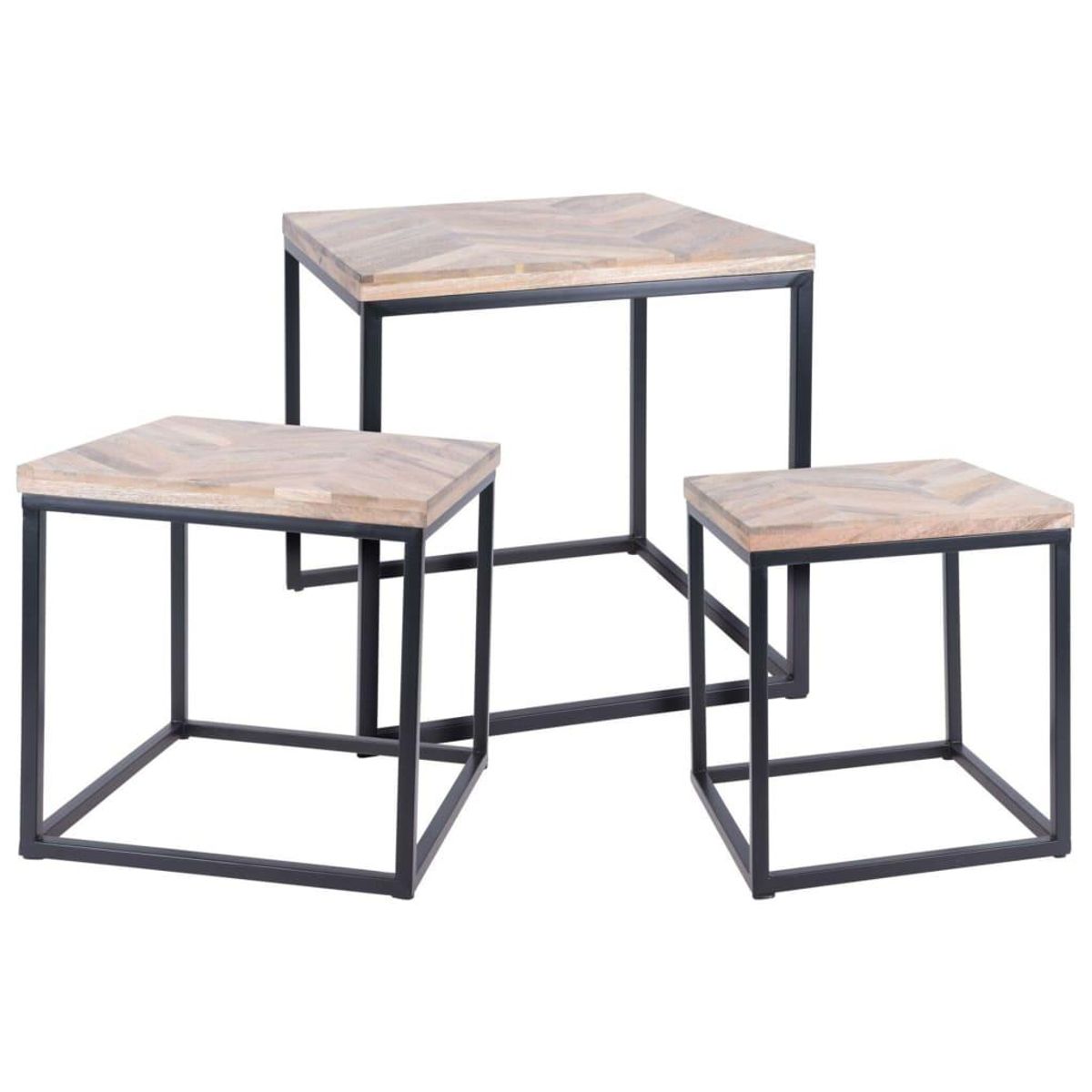 H&S Collection sideborde 3 dele teak