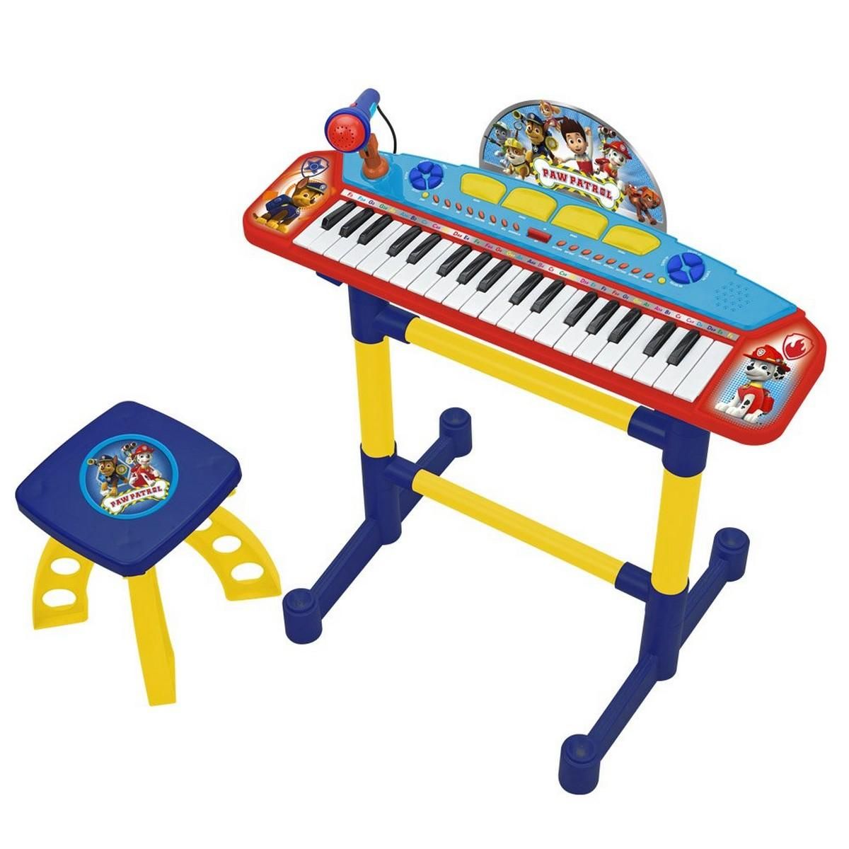 Legetøjsklaver The Paw Patrol Elektrisk Piano (3 enheder)