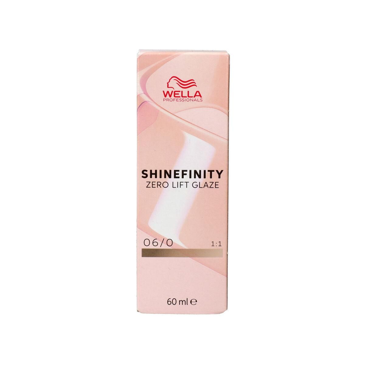 Permanent Farve Wella Shinefinity Nº 06/0 60 ml