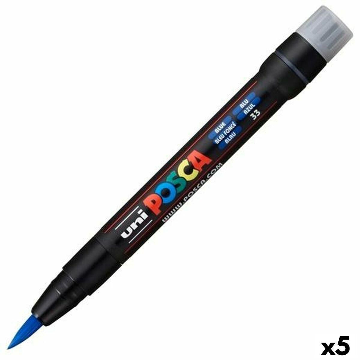 Markør POSCA PCF-350 Blå (5 enheder)