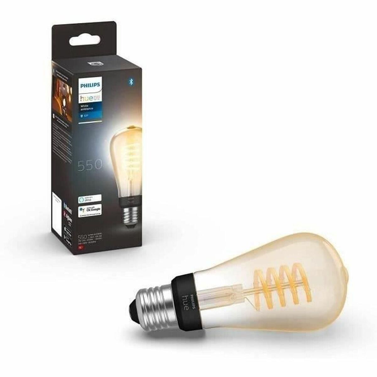 Smart Elpærer Philips Bombilla inteligente ST64 - E27 7 W 40 W 60 W E27