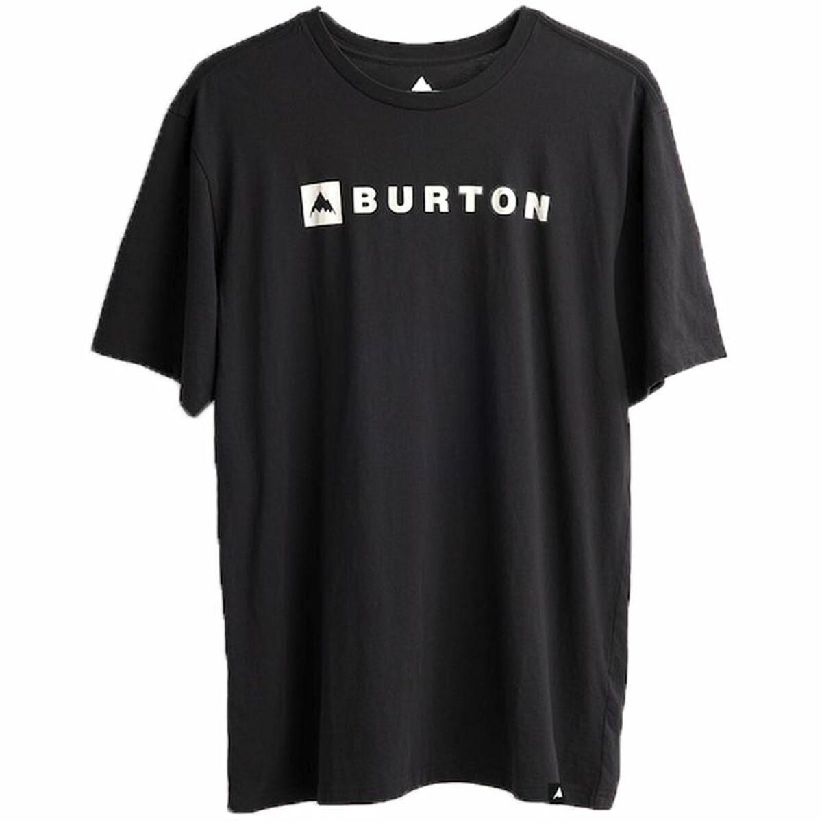 Kortærmet T-shirt til Mænd Burton Horizontal Mountain Sort L