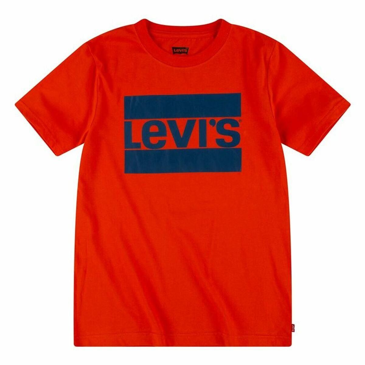 Kortærmet T-shirt Levi's Sportswear Logo B Rød 5 år