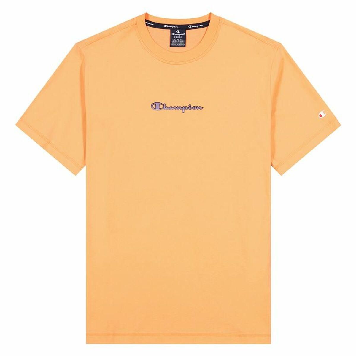 Kortærmet T-shirt Champion Crewneck M Orange S