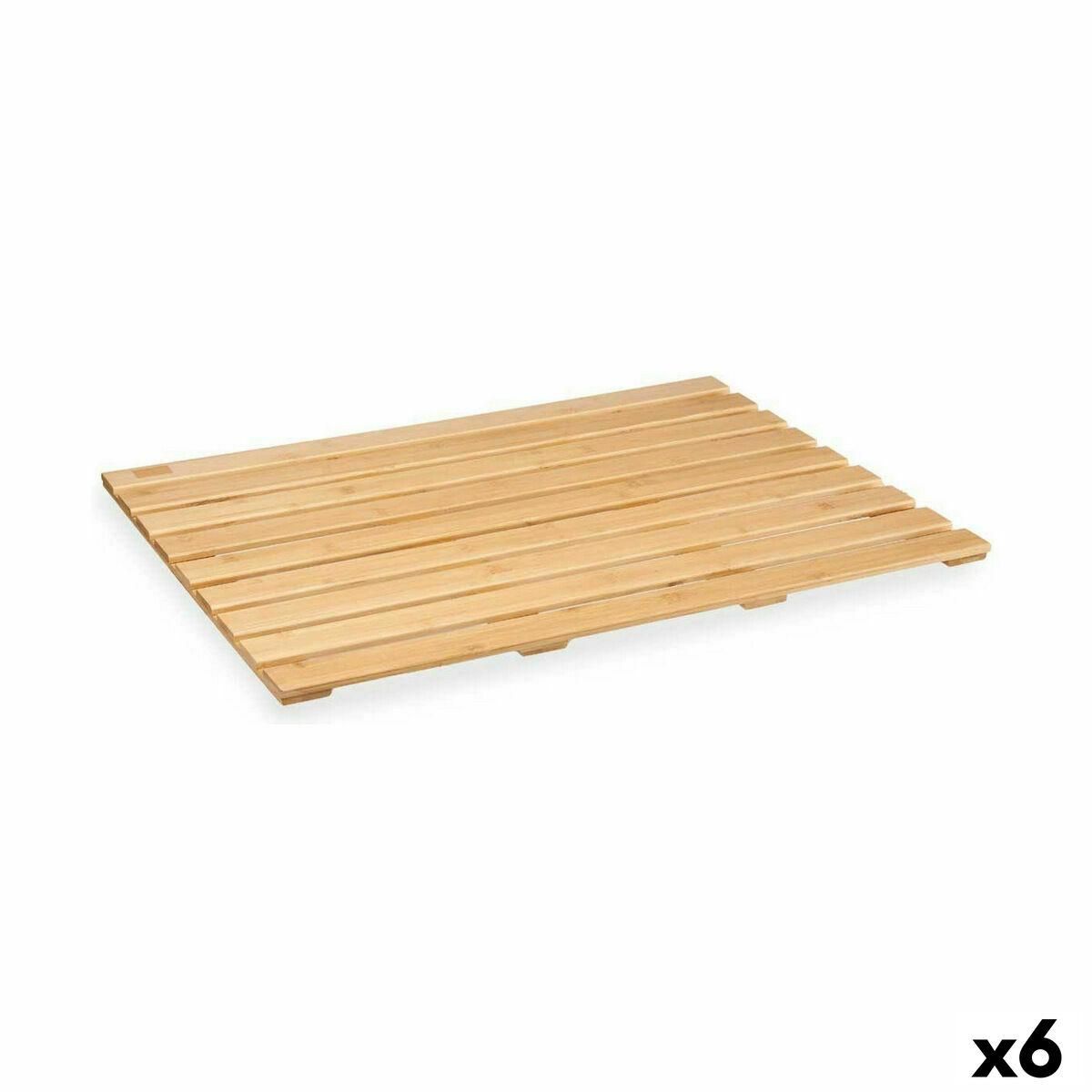 Platform Natur Bambus 66 x 2,3 x 50 cm (6 enheder)