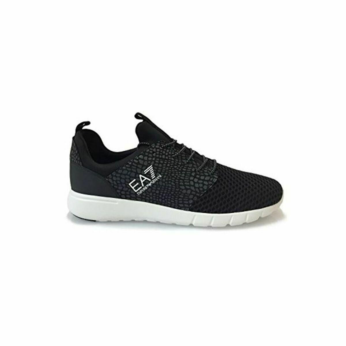 Sportssneakers til damer Armani Woven Sort 41 1/3