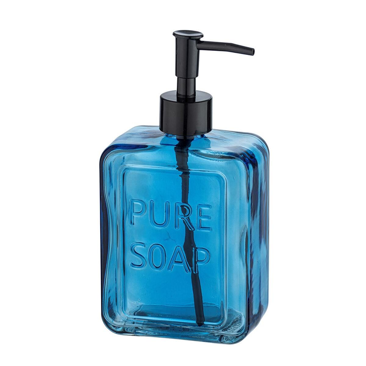 Sæbedispenser Wenko Pure Soap 550 ml Blå Glas