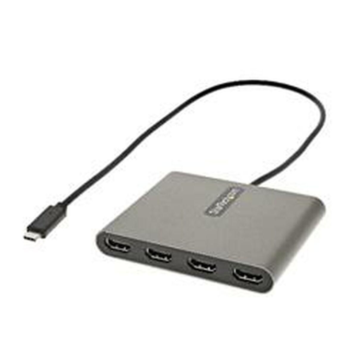 USB-C til HDMI-kabel Startech USBC2HD4 Grå