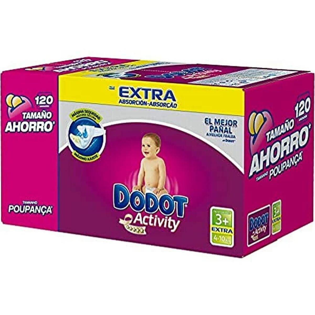 Engangsbleer Dodot Dodot Activity 3 6-10 kg 120 enheder