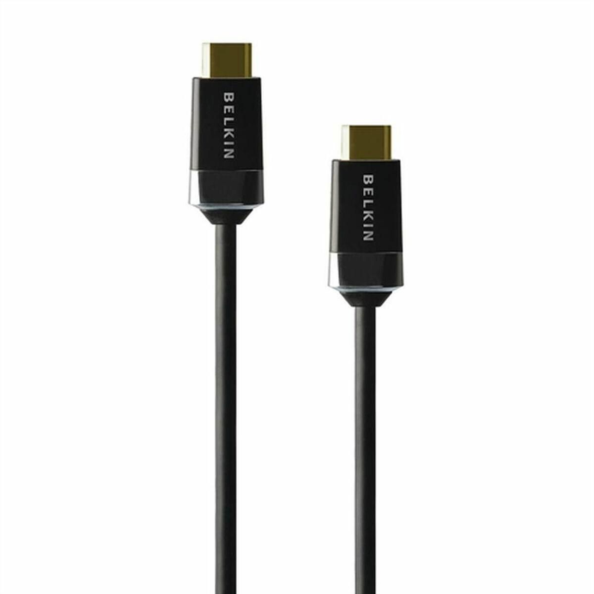 HDMI til micro HDMI kabel Belkin HDMI0018G-1M Sort Gylden 1 m