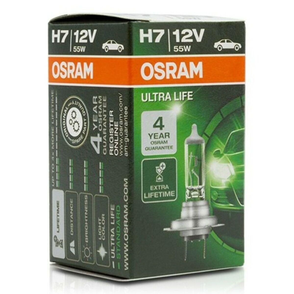 Pære til køretøj Osram 64210ULT H7 12V 55W