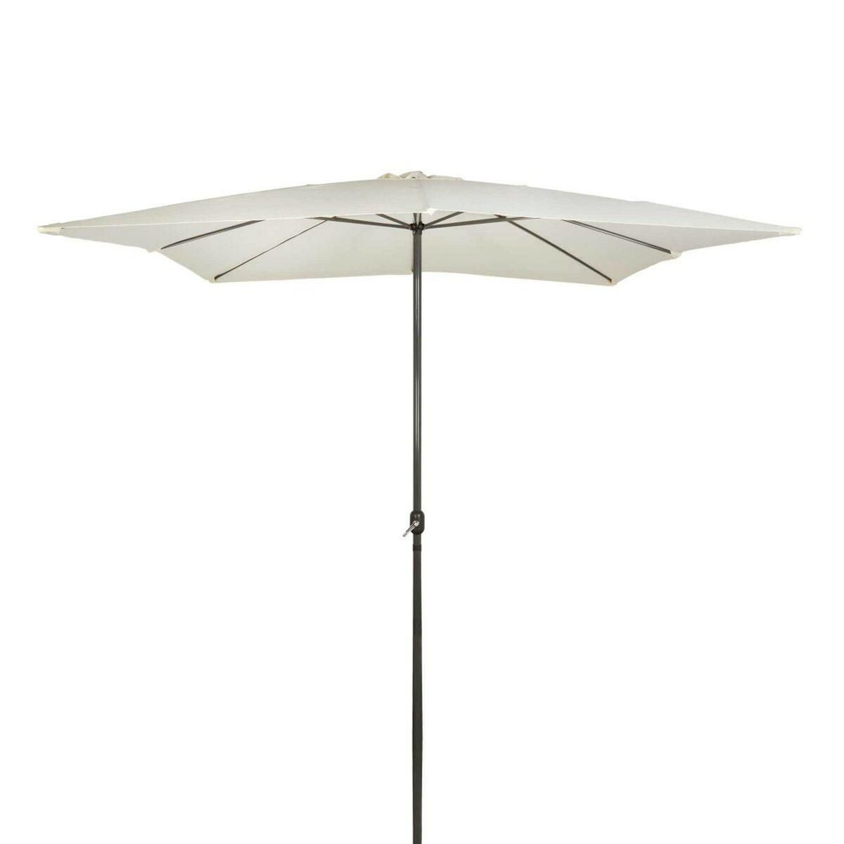 Parasol Aktive 300 x 275 x 300 cm Flødefarvet Ø 300 cm