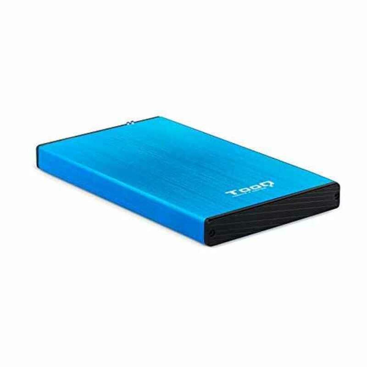 Til harddisk TooQ TQE-2527 SATA III USB 3.0 2,5" 3,5" Blå