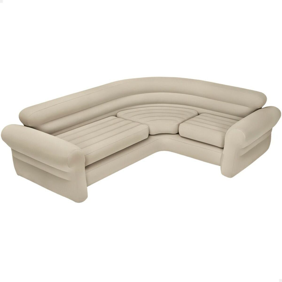 Oppustelig Sofa Intex hjørneskab 257 x 76 x 203 cm