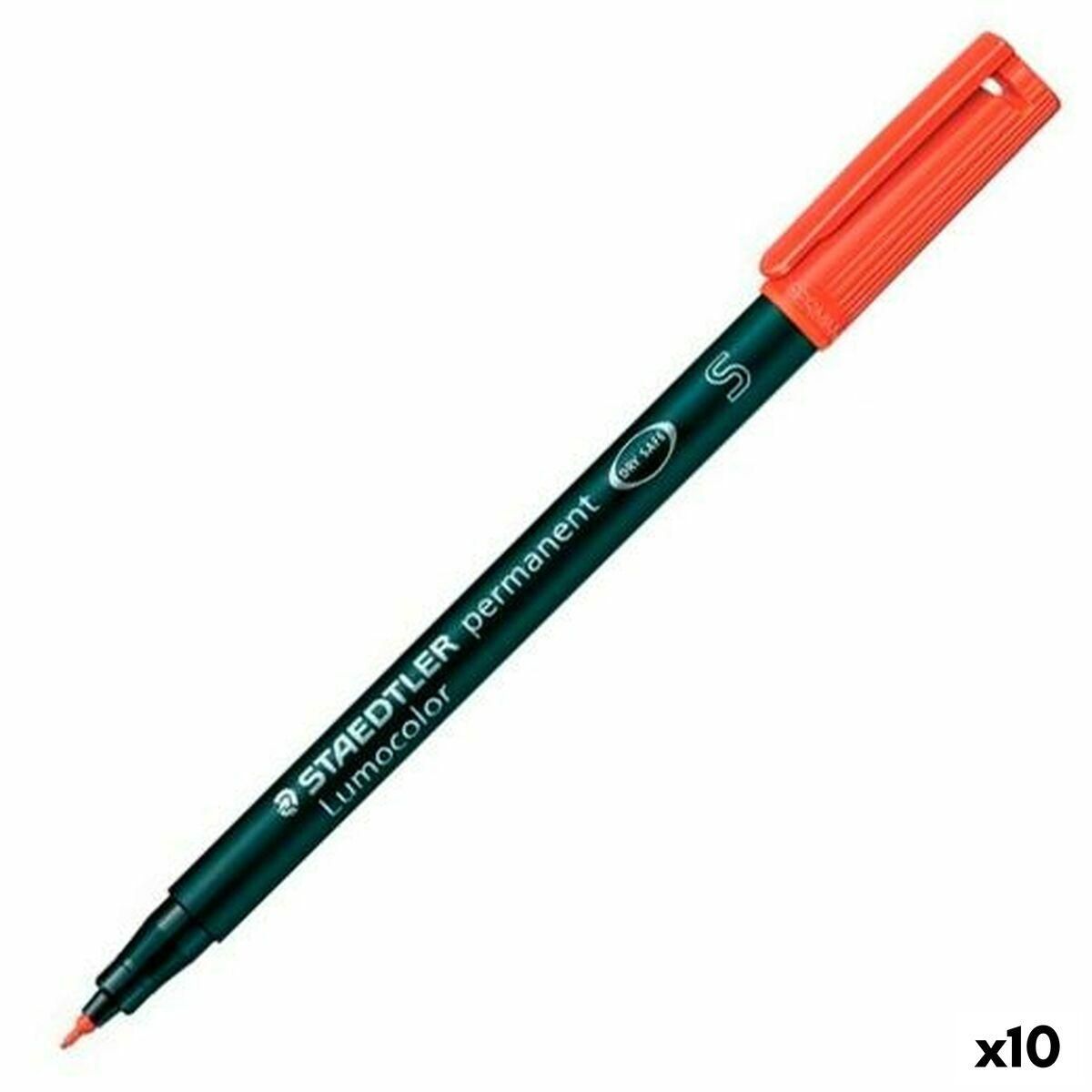 Sprittusch Staedtler Lumocolor 313-2 S Rød (10 enheder)