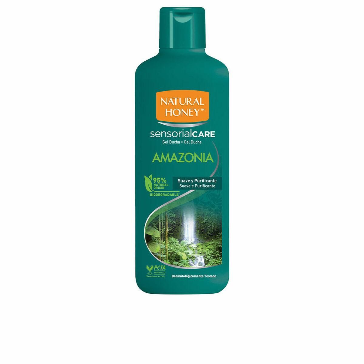 Shower gel Natural Honey Amazonian Secrets Rensende 650 ml