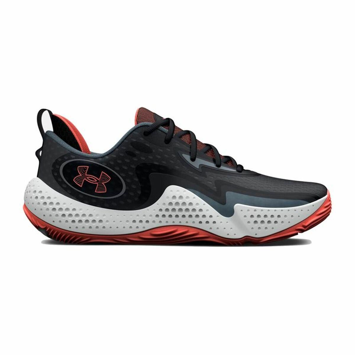 Basketballsko til voksne Under Armour Spawn 5 Sort 42.5