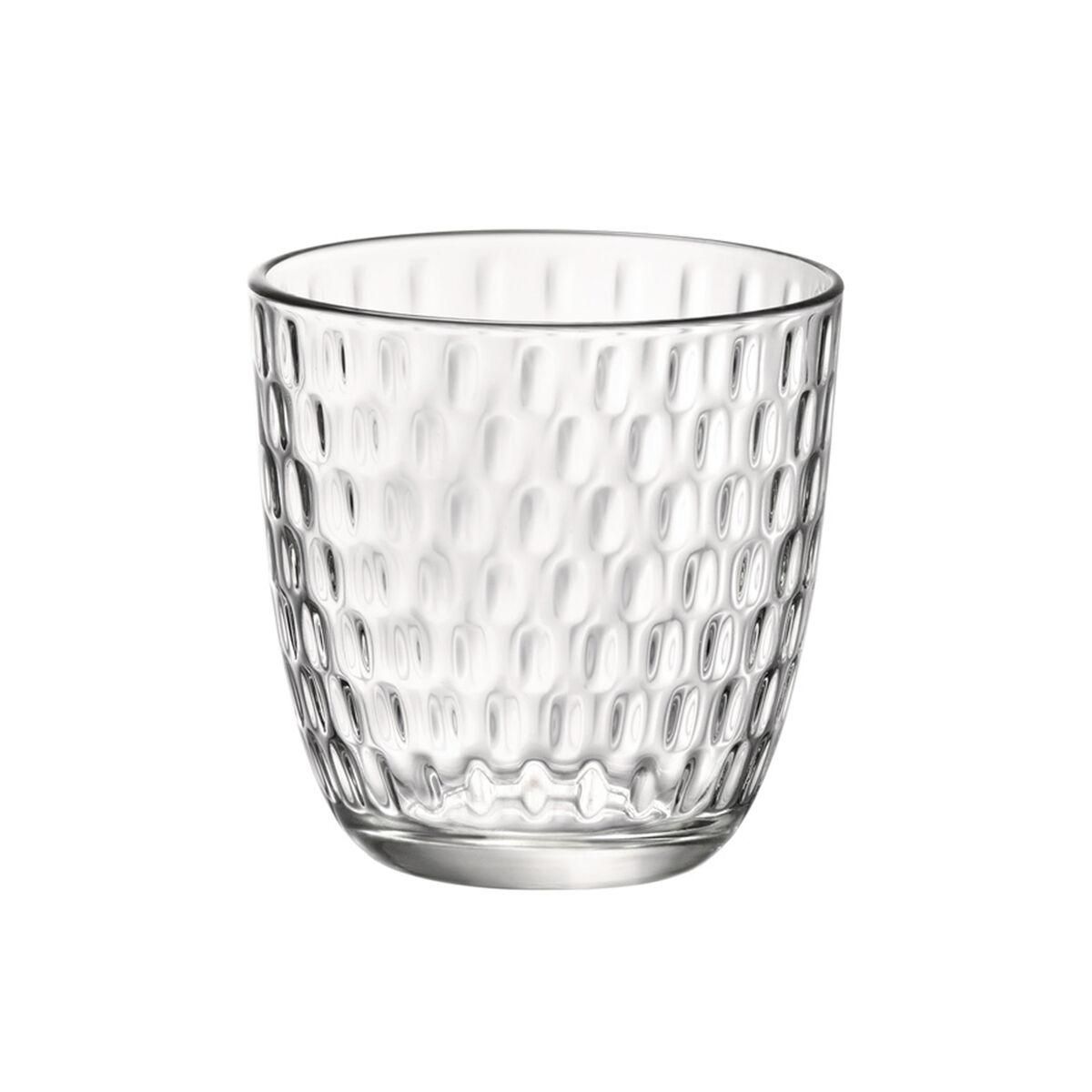 Glassæt Bormioli Rocco Slot Gennemsigtig 6 enheder Med relief Glas 290 ml