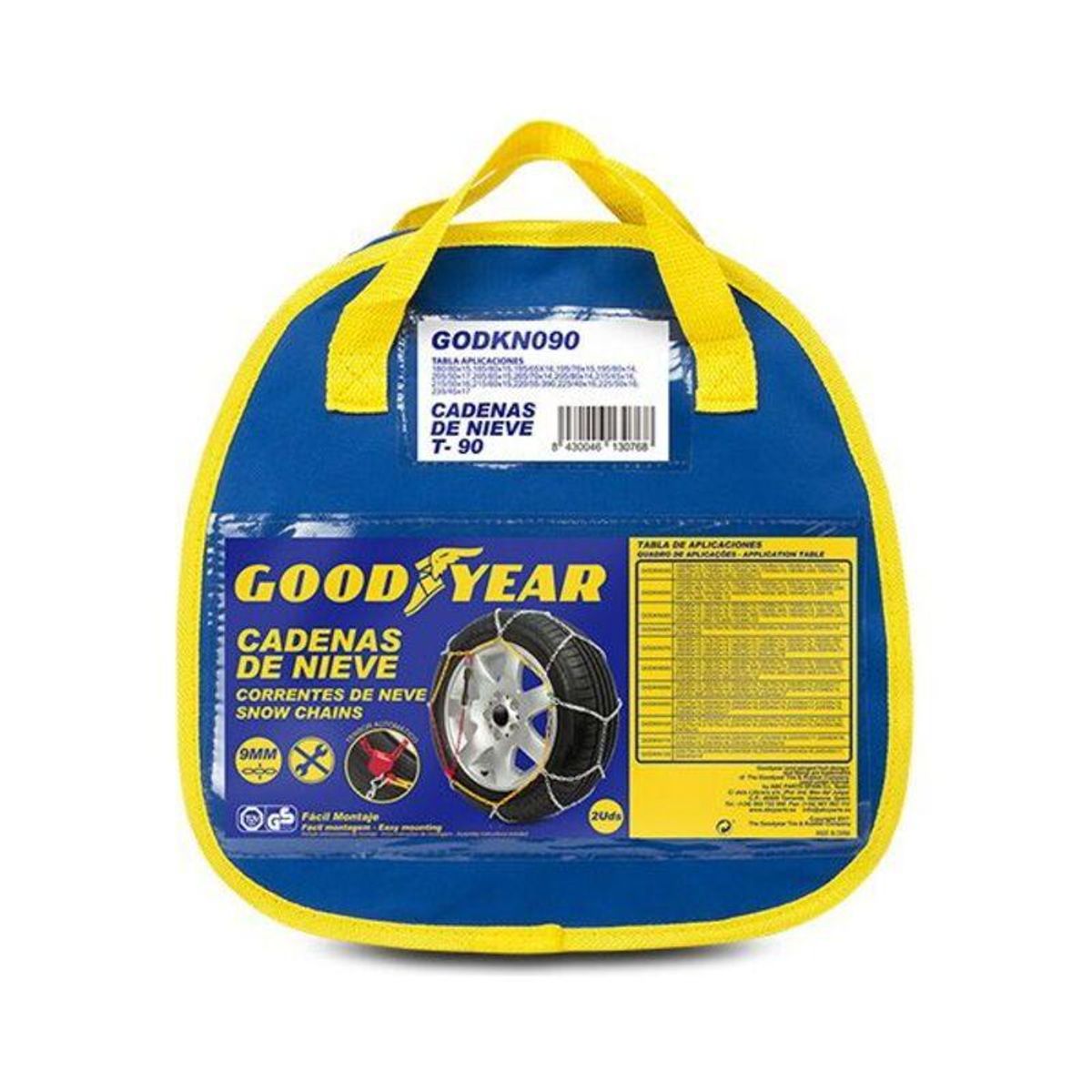 Snekæder til bilen Goodyear GODKN090