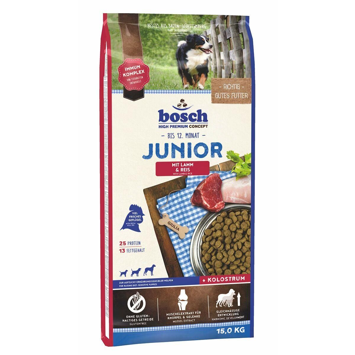 Foder BOSCH Barn/Junior Lam 15 kg