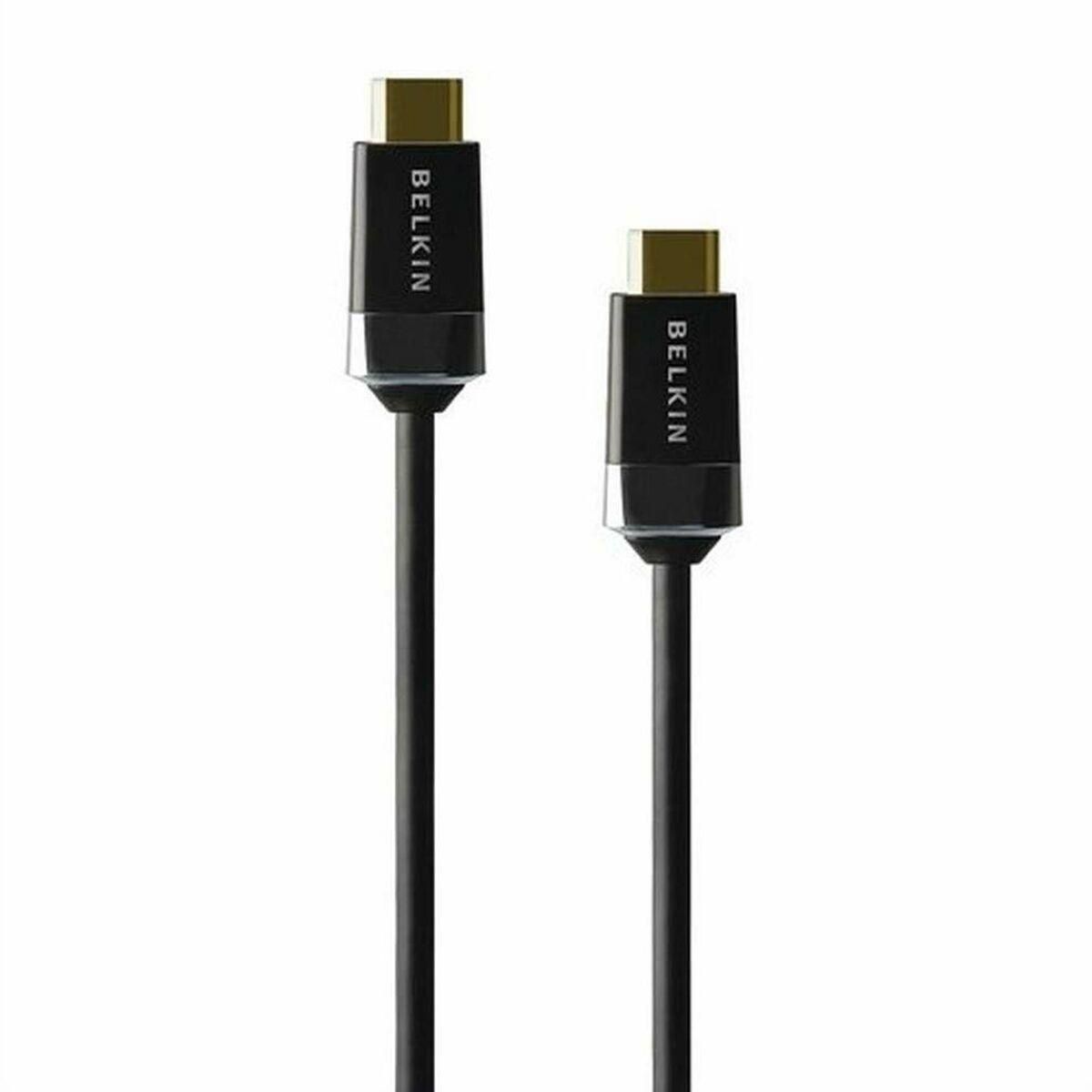 HDMI-kabel Belkin HDMI0018G-2M 2 m Sort Gylden