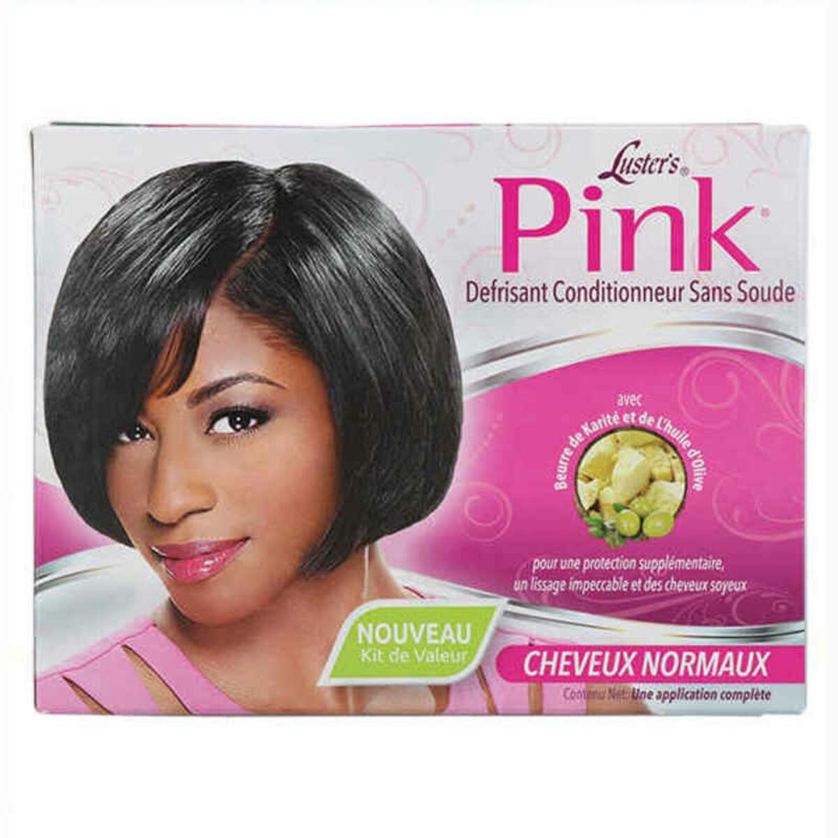 Glattende Hårbehandling Luster Pink Relaxer Kit Regular