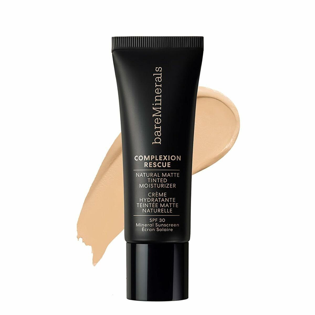 Fugtighedscreme med Farve bareMinerals Complexion Rescue Vanilla Spf 30 35 ml