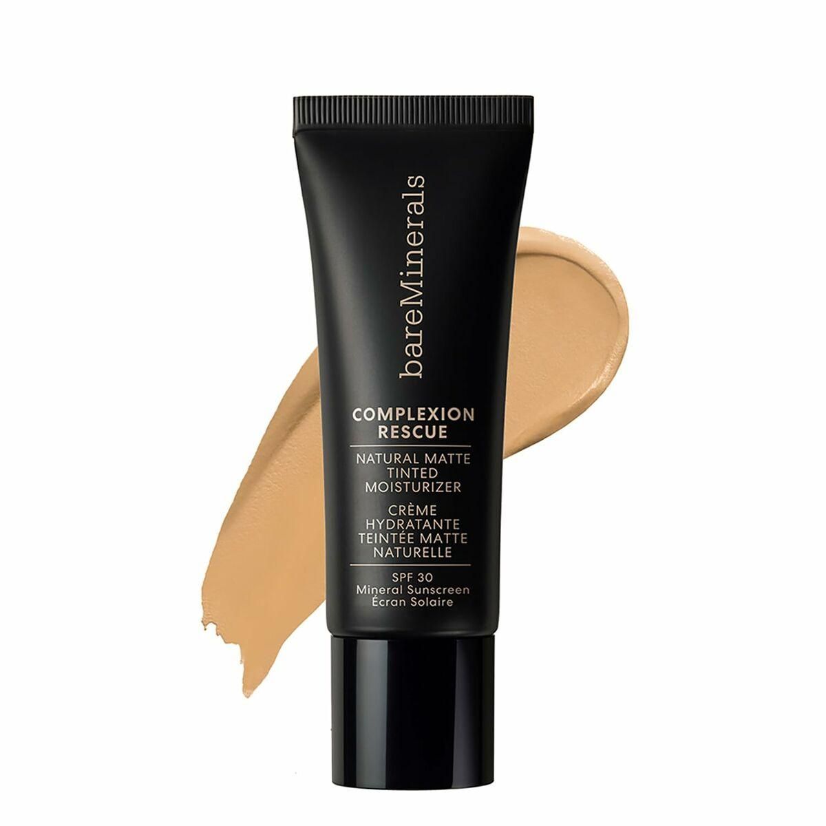 Fugtighedscreme med Farve bareMinerals Complexion Rescue Ginger Spf 30 35 ml