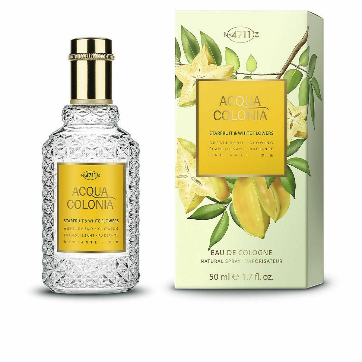 Unisex parfume 4711 Acqua Colonia EDC 50 ml Carambola Hvide Blomstret