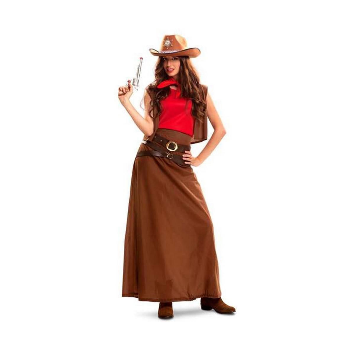 Kostume til voksne Cowboy kvinde M/L