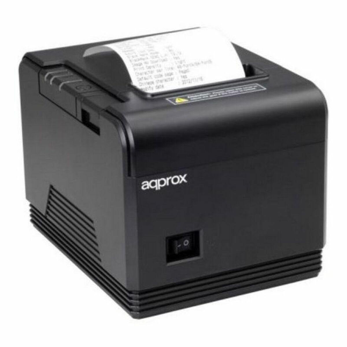 Billetprinter approx! APPPOS80AM USB Sort Monochrome