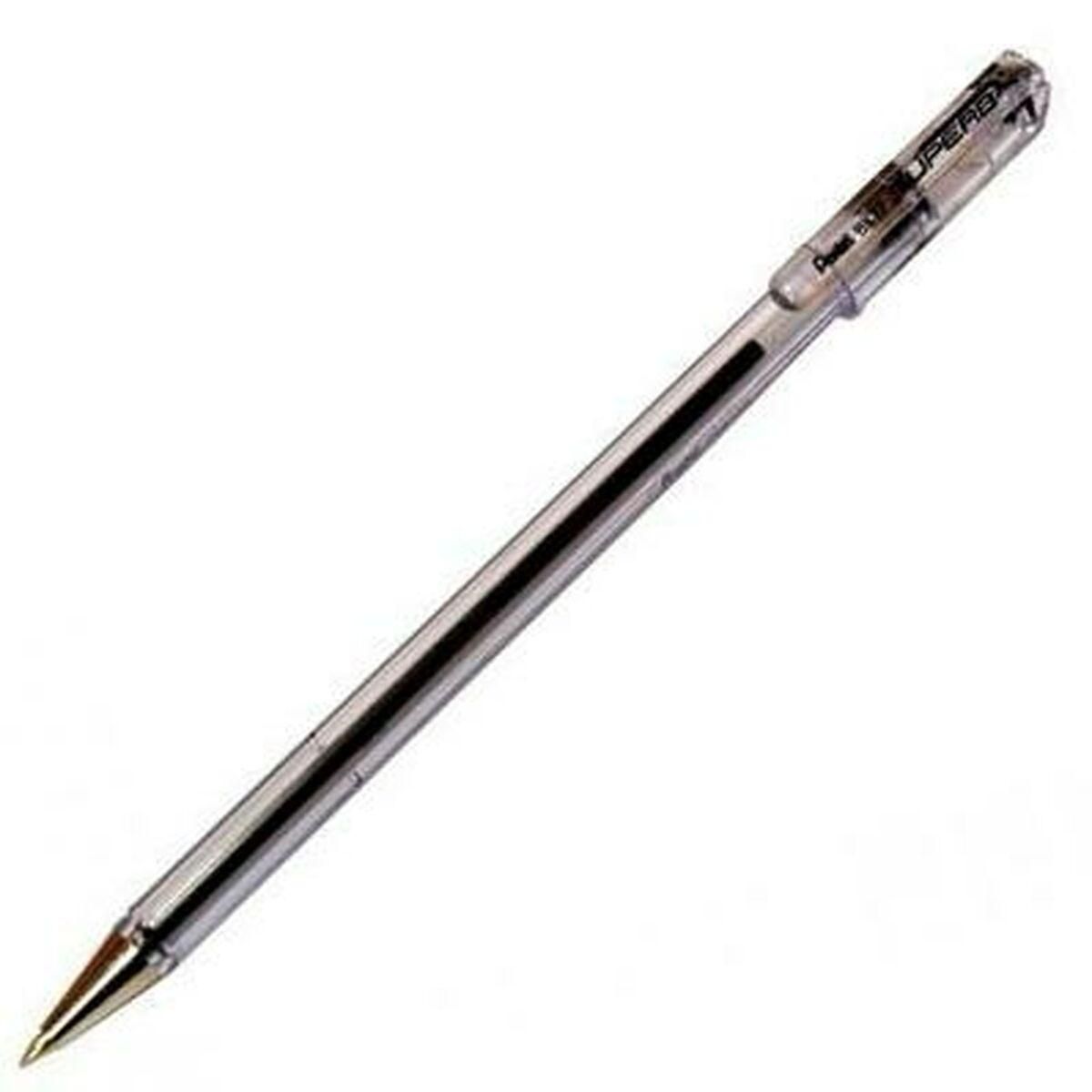 Kuglepen Pentel Superb Bk77 Sort 12 Dele