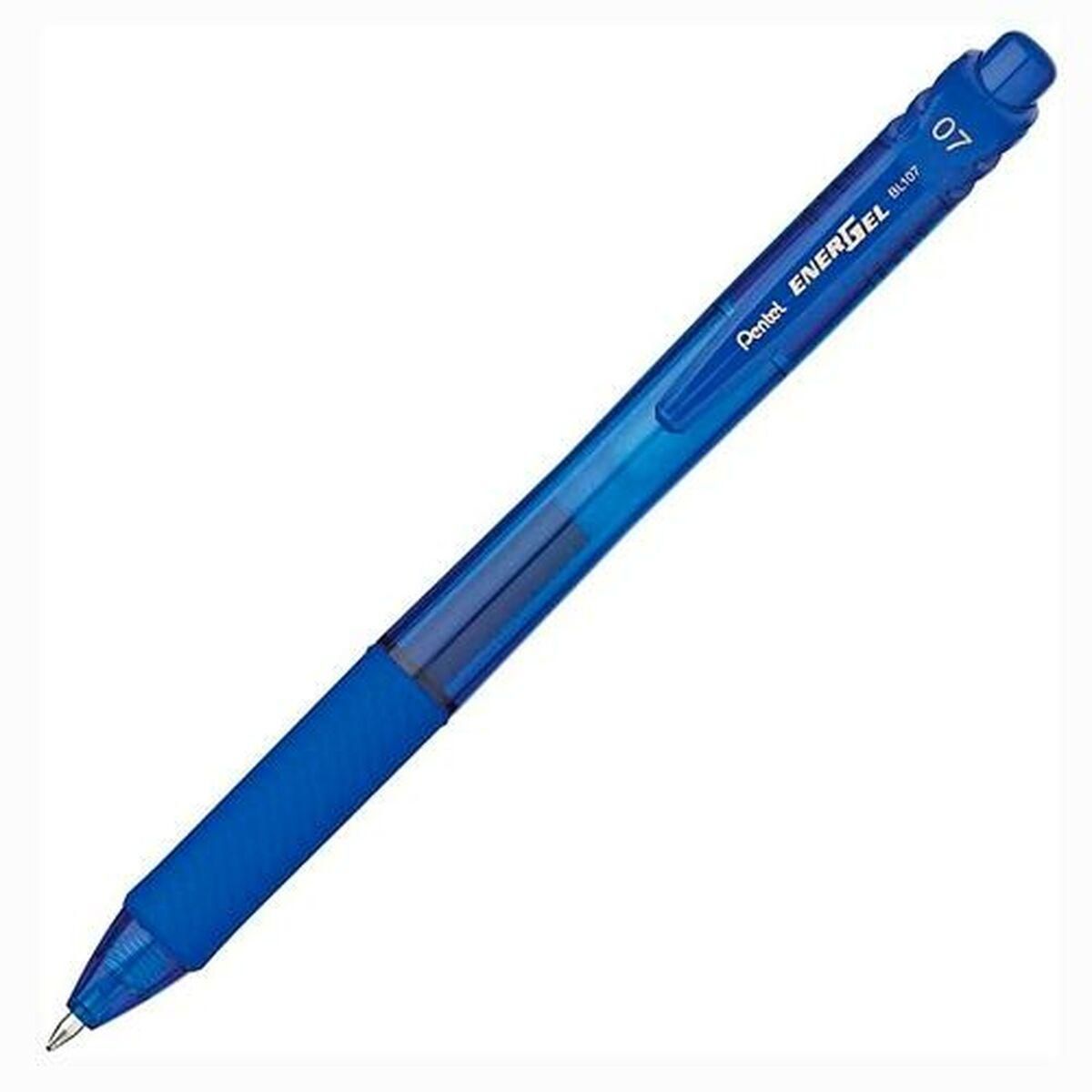 Kuglepen Pentel EnerGel Blå 0,7 mm (12 Dele)