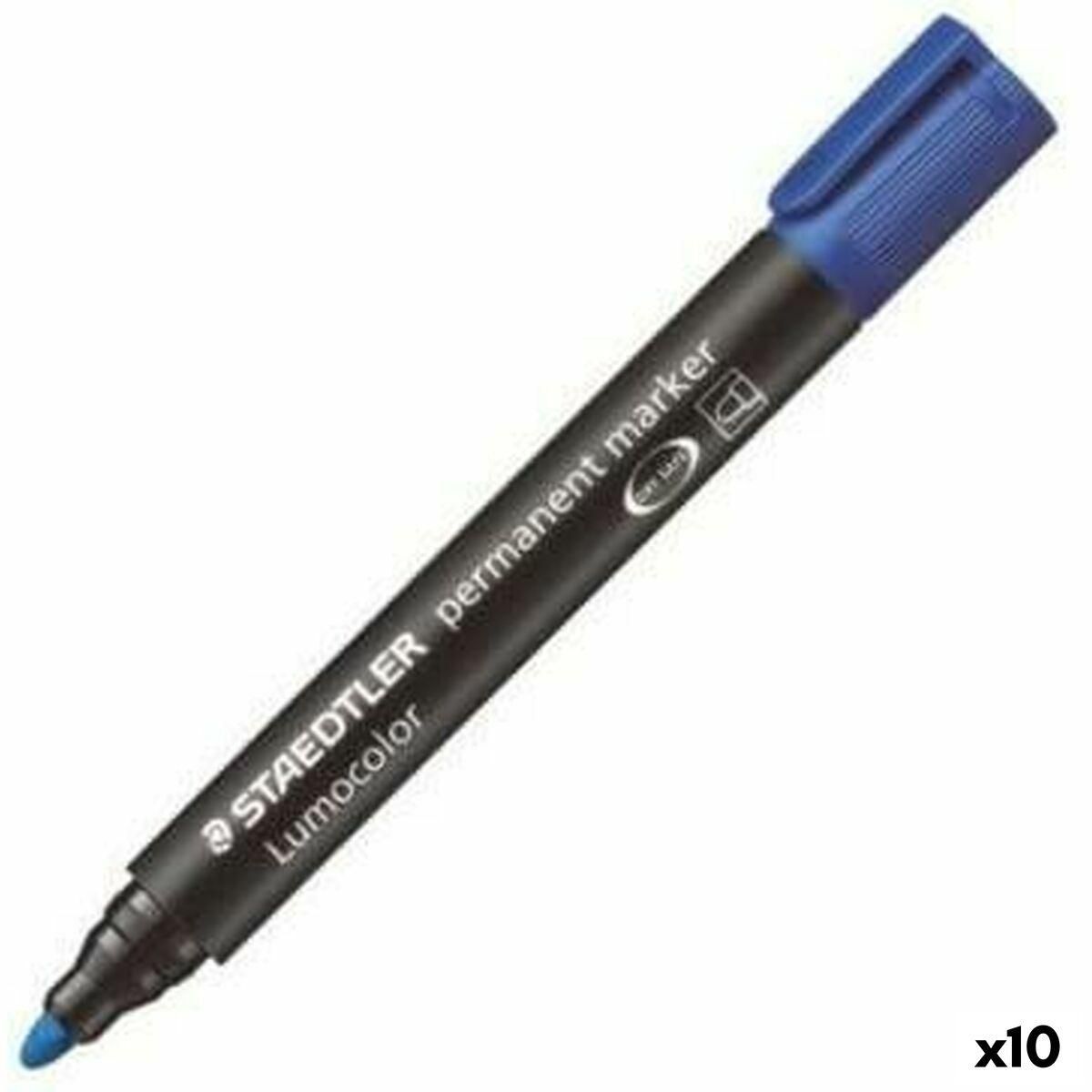 Sprittusch Staedtler Lumocolor 352-3 Blå (10 enheder)