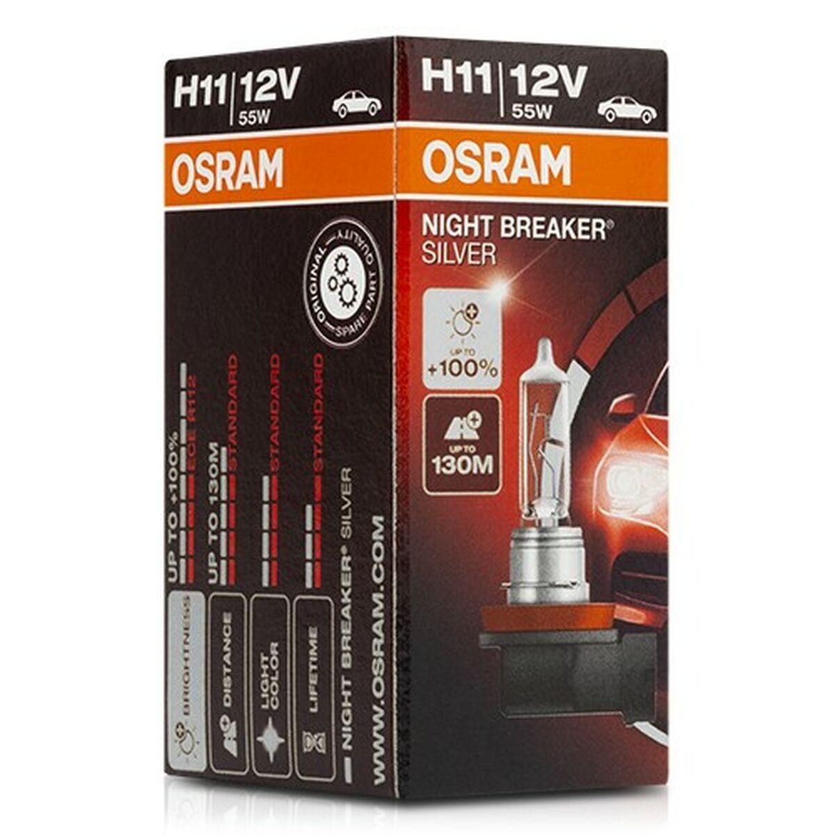 Pære til køretøj Osram 64211NBS H11 12V 55W 3200K