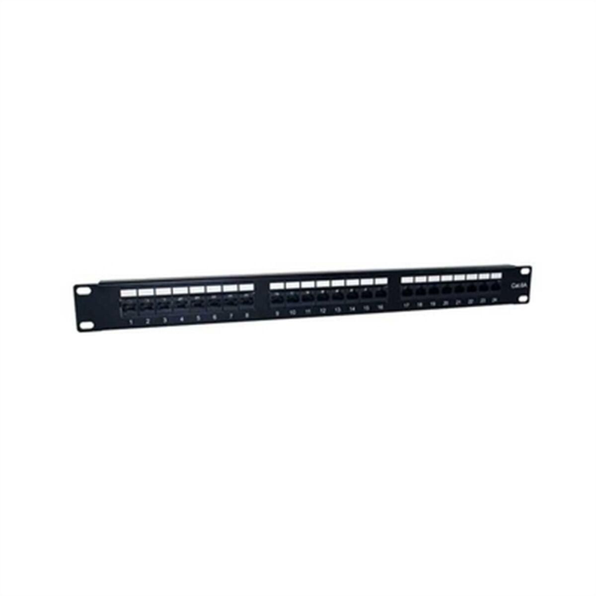 24-port UTP kategori 6 Patch Panel 2LAN ARAP19C6A24UTP 19"