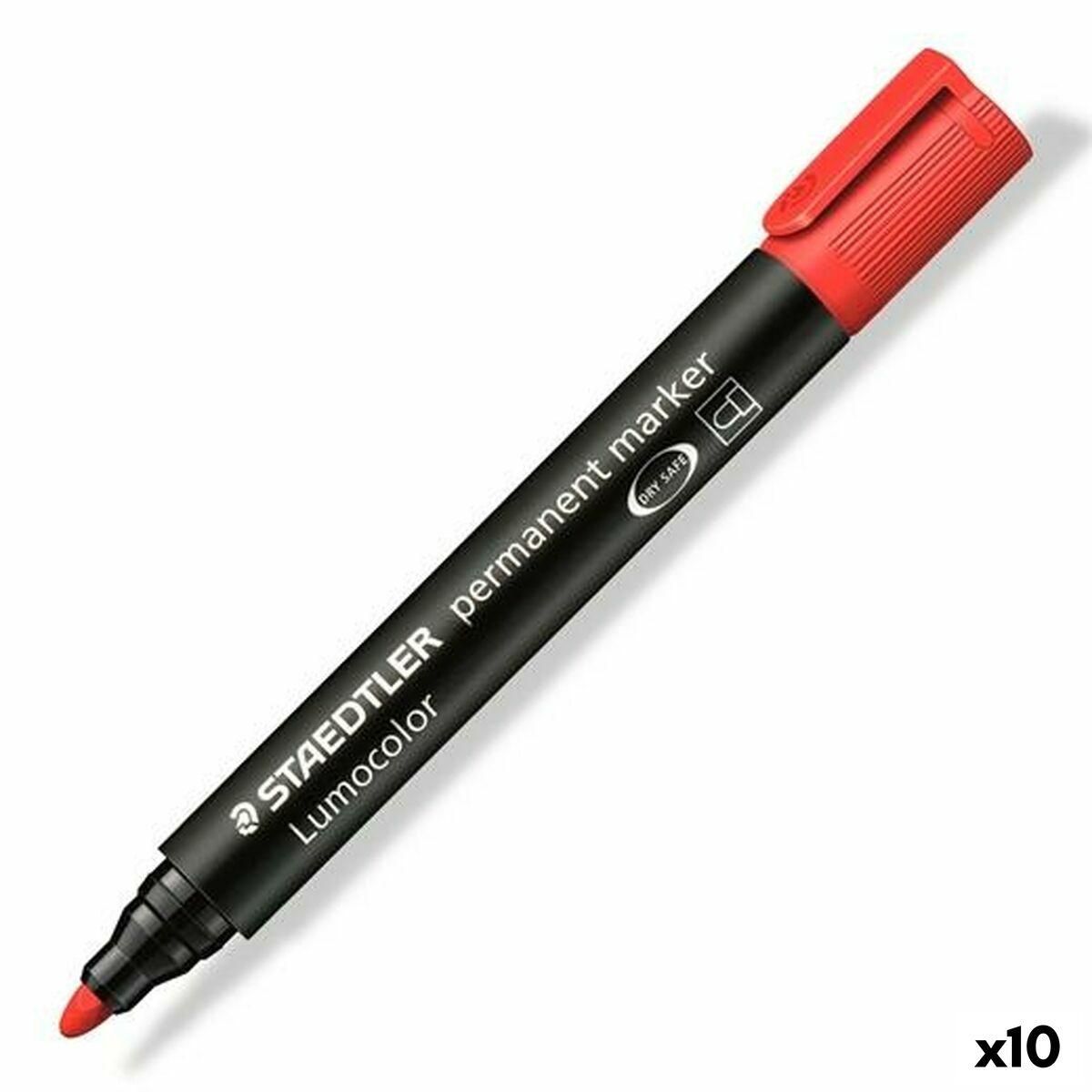 Sprittusch Staedtler Lumocolor 352-2 Rød (10 enheder)