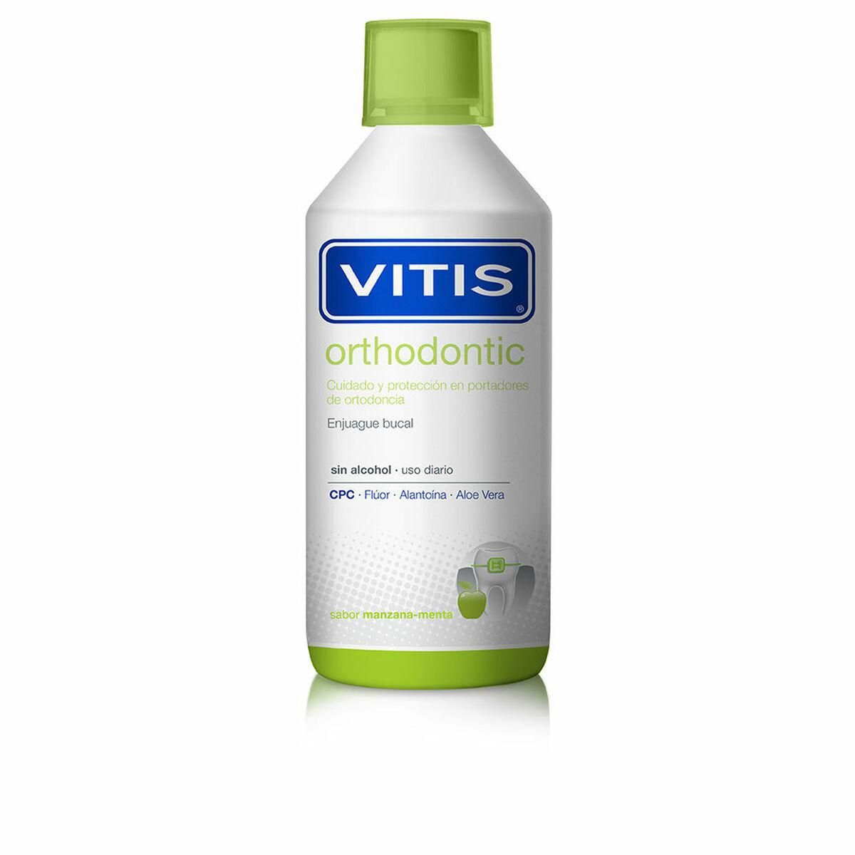 Mundskyllevand Vitis Orthodontic Mint Æble 1 L