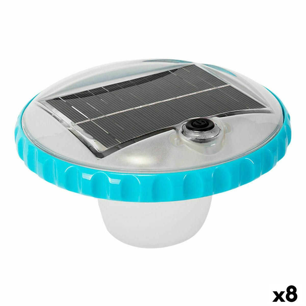 Flydende solcellelampe til swimmingpool Intex 16,8 x 10,8 x 16,8 cm (8 enheder)