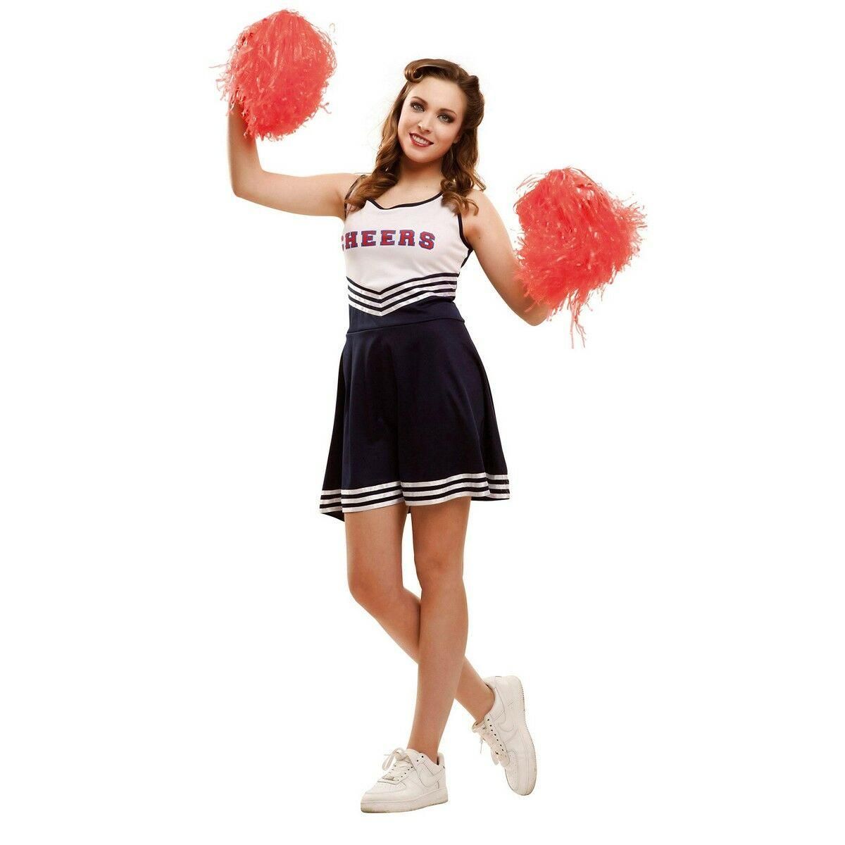 Kostume til voksne Cheerleader M/L