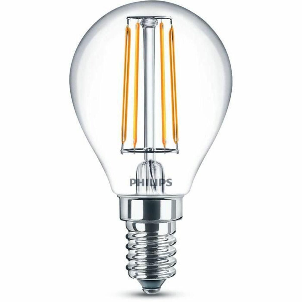 Sfærisk LED pære Philips Classic 40 W E14 F 4,3 W (2700k)