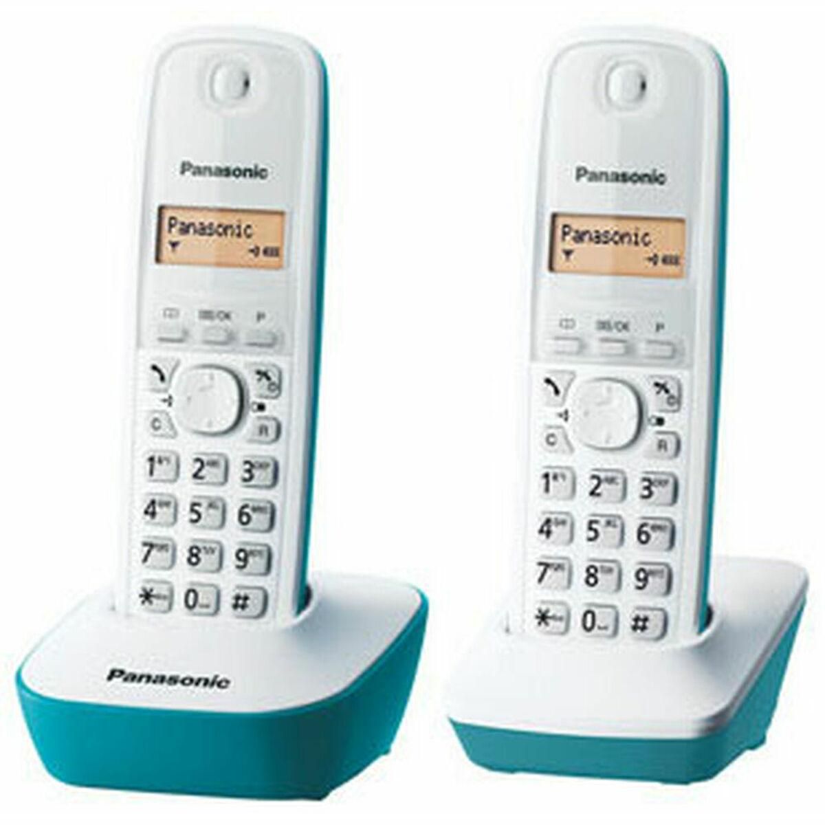 Trådløs telefon Panasonic KX-TG1612FRC Rav Blå/hvid