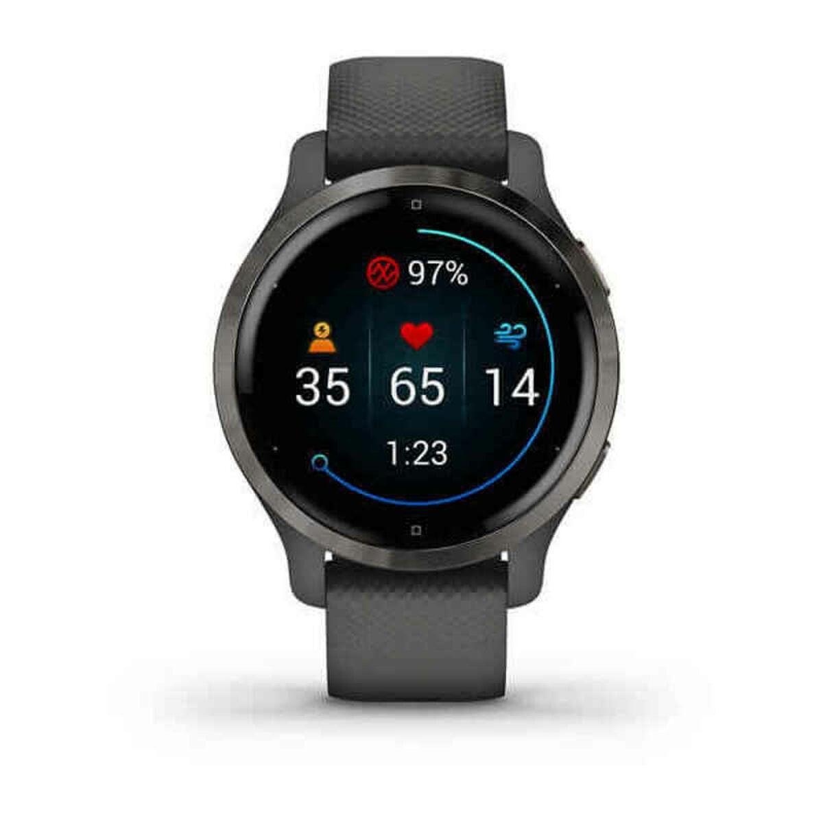 Smartwatch GARMIN Venu 2S GPS 1,1" Wi-Fi Sort Grå Grafit 40 mm