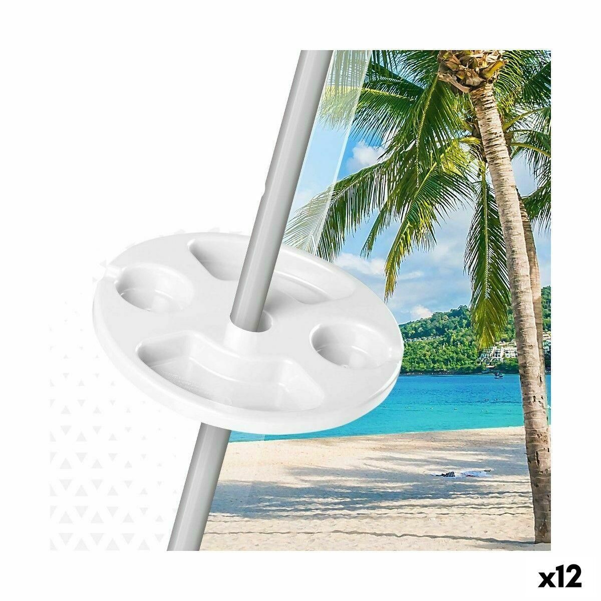 Bord Aktive Parasol 29,5 x 8 x 29,5 cm polypropylen (12 enheder)