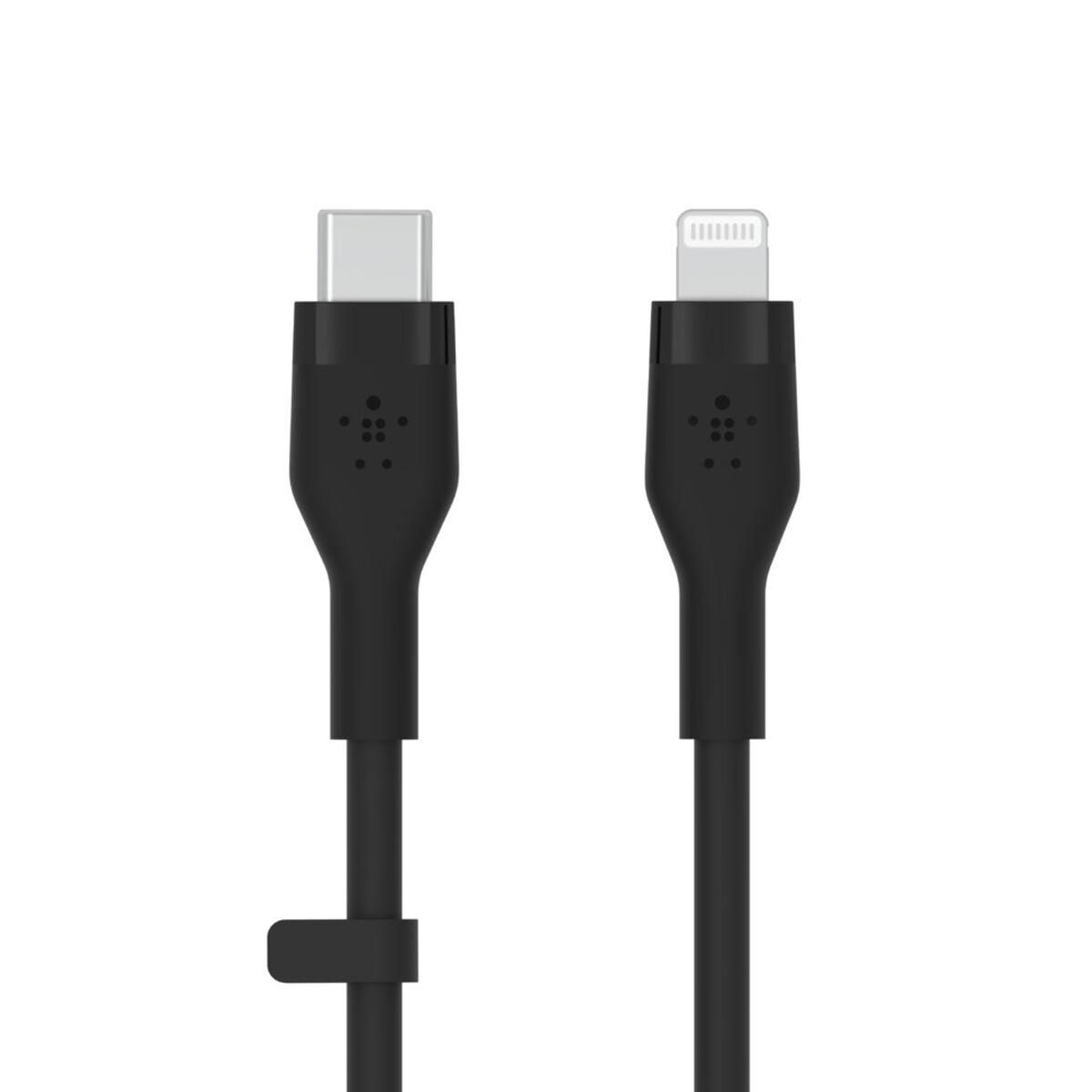 USB-C til Lightning-kabel Belkin CAA009BT2MBK 2 m Sort